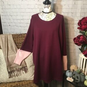 Terra & Sky long knit sweater